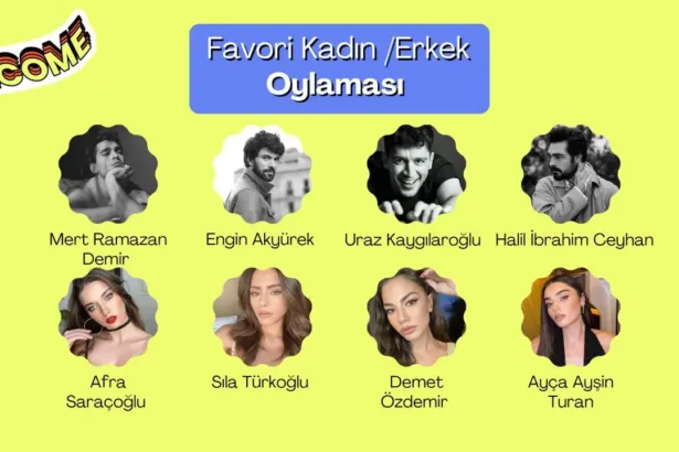 Favori Kadın / Erkek Oyuncunuz